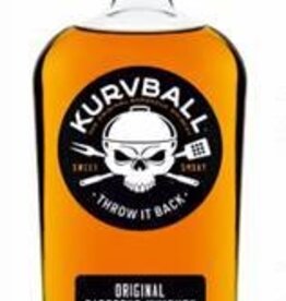 Kurveball Whiskey Mini Bottle - Kurvball BBQ Whiskey (50mL)