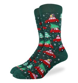 Good Luck Sock Crew Socks - Christmas Tree