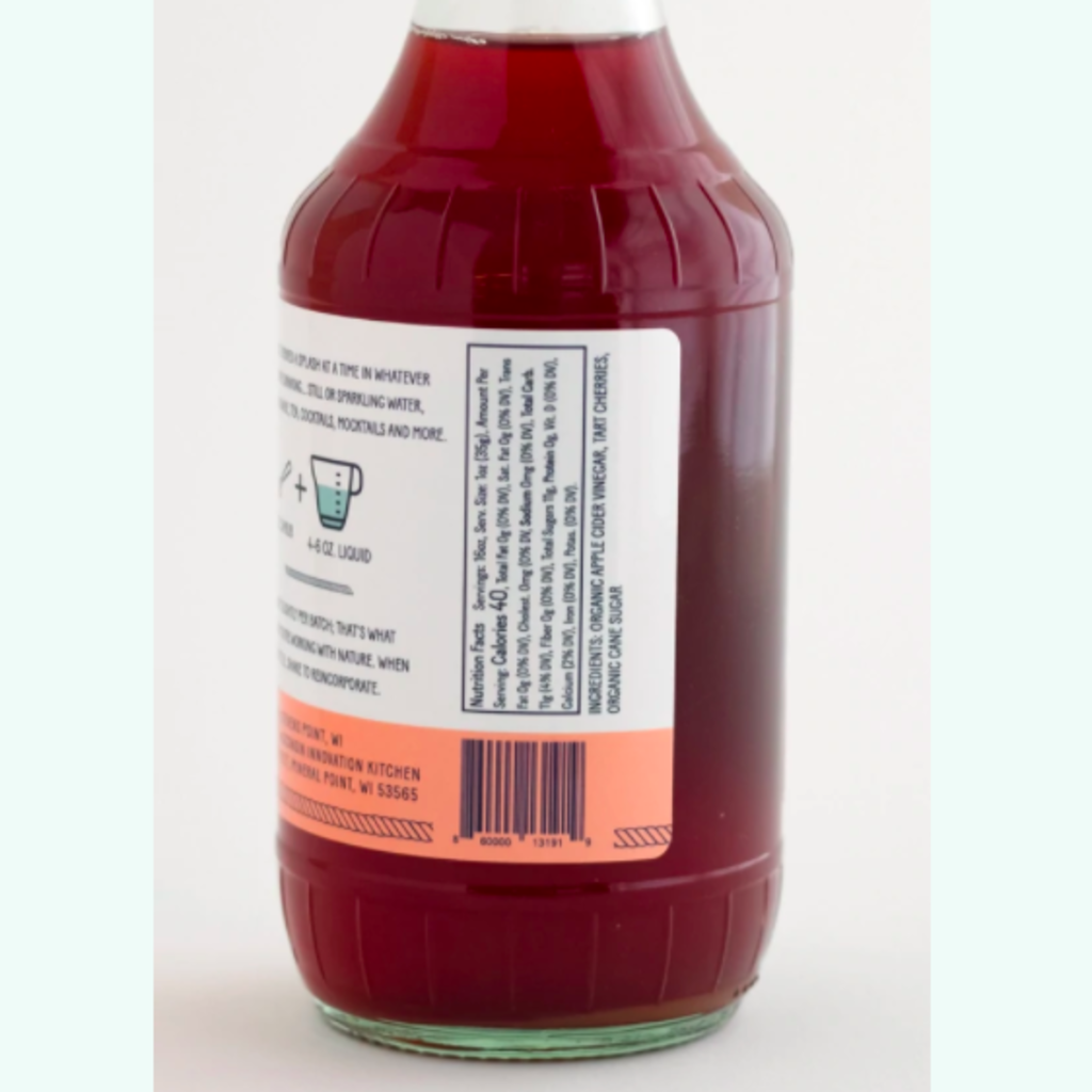 Siren Shrubs Co Sipping Vinegar - Tart Cherry