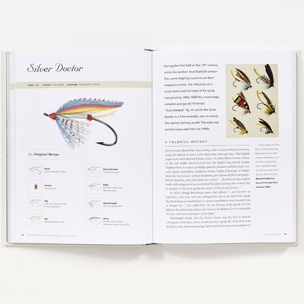 Whitelaw Ian History of Fly Fishing - 50 Flies