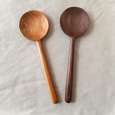 Endle Home Goods Wood Circle Spoon - Cherry