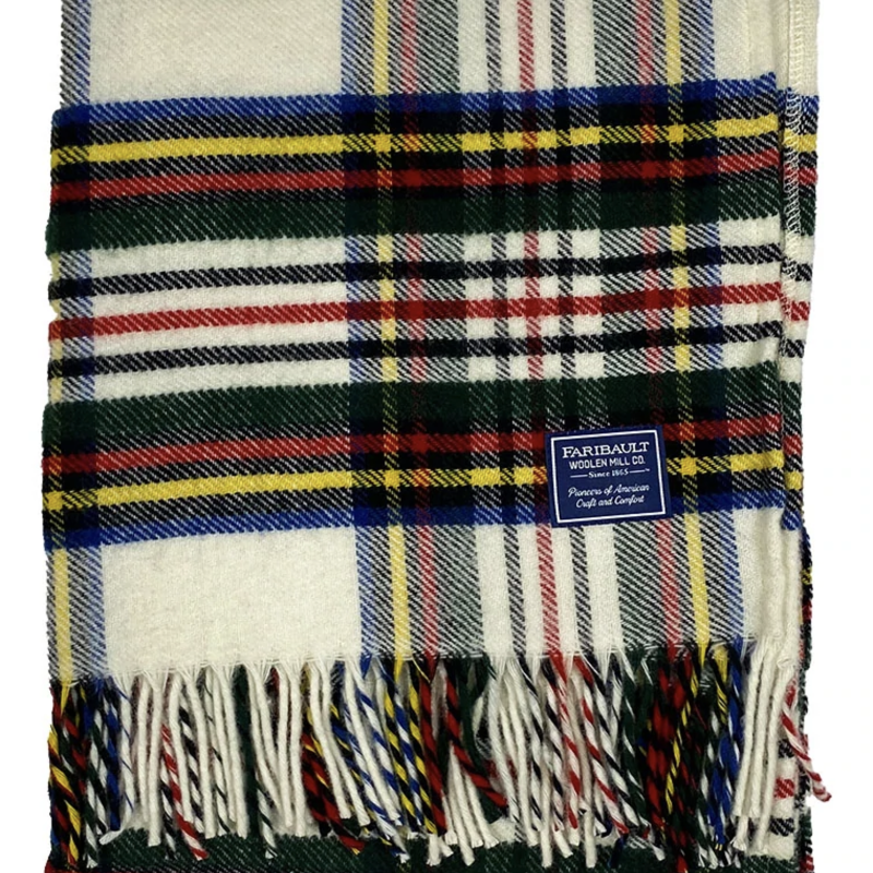 Wool Throw - Stewart Plaid