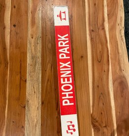 Mounted Trail Ski Sign - Phoenix Park