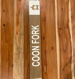 Mounted Trail Ski Sign - Coon Fork
