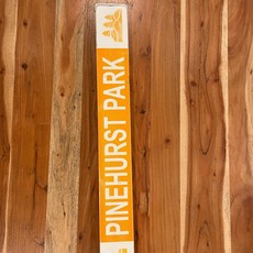 Mounted Trail Ski Sign - Pinehurst Park