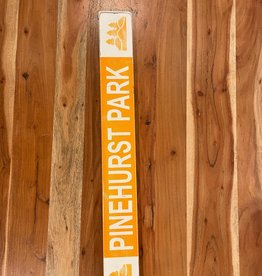 Mounted Trail Ski Sign - Pinehurst Park