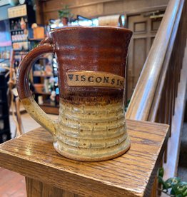 Clay and Fire Pottery Grant Ruegnitz Pottery - Wisconsin Mug