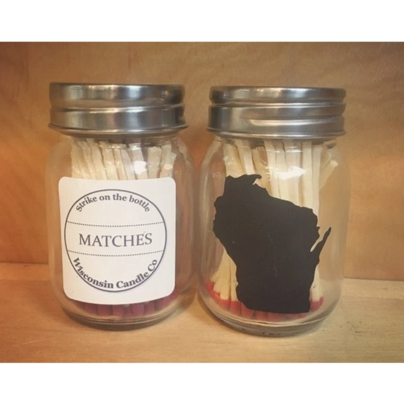 Wisconsin Candle Company Wisconsin Strike on Bottle Matches