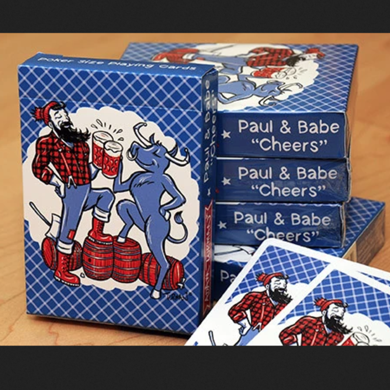 Maynards Games Paul & Babe Playing Cards