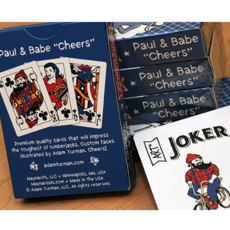Maynards Games Paul & Babe Playing Cards