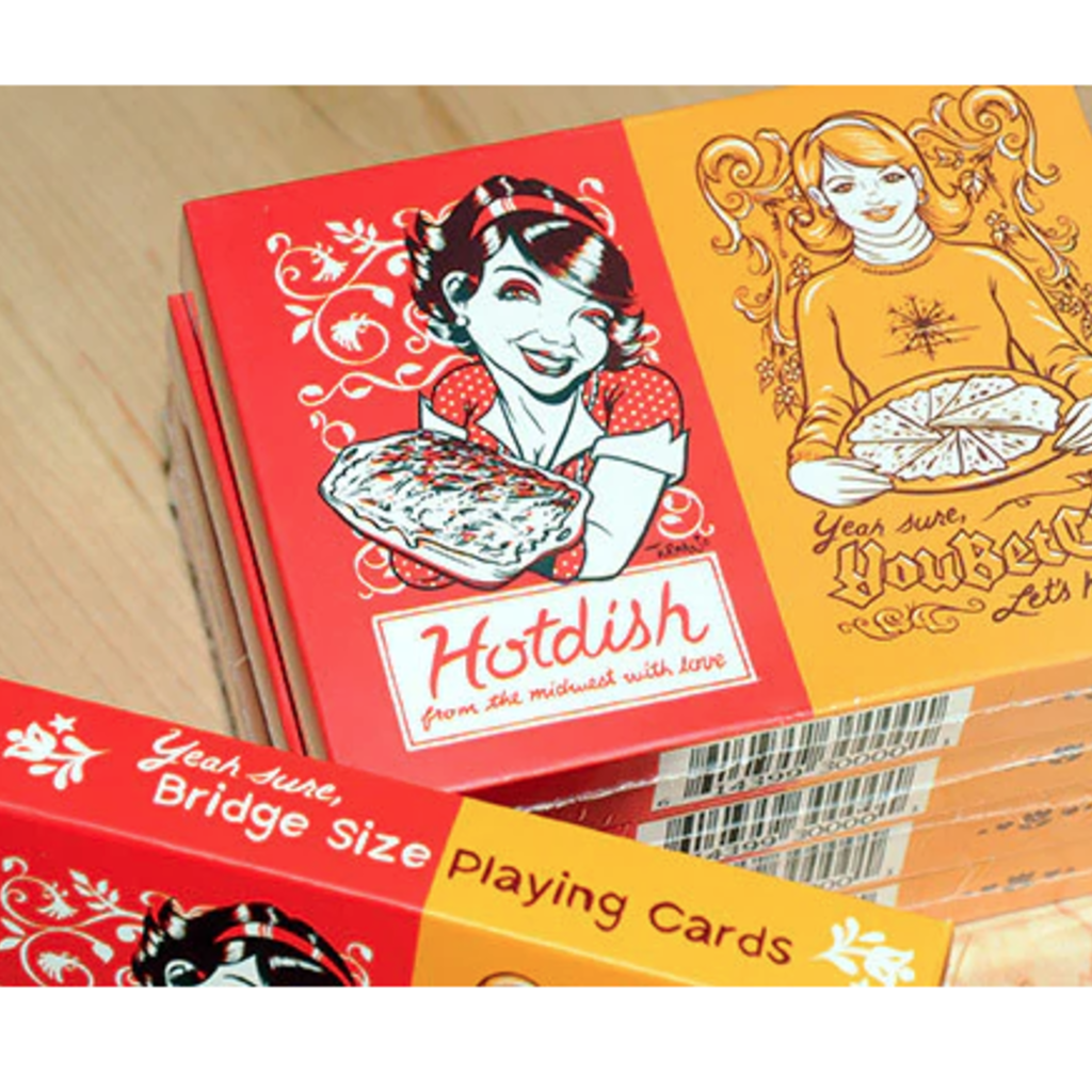 Maynards Games Hotdish/YouBetCha Bridge Size Playing Cards