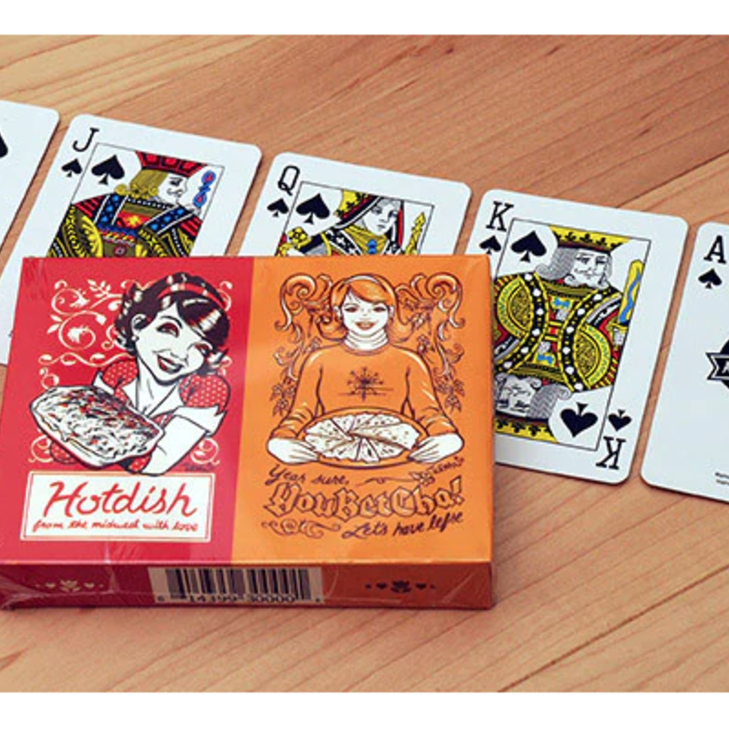 Hotdish/YouBetCha Bridge Size Playing Cards