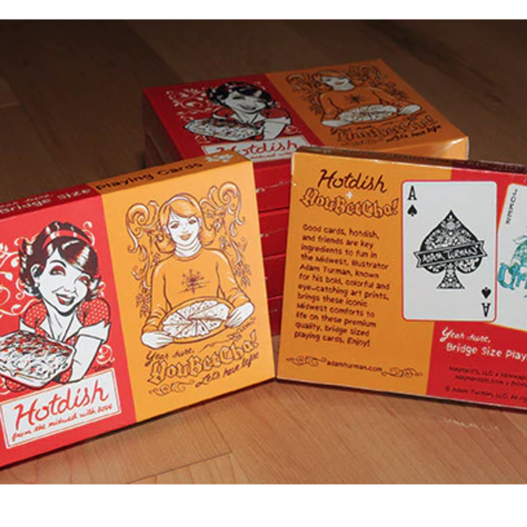 Maynards Games Hotdish/YouBetCha Bridge Size Playing Cards