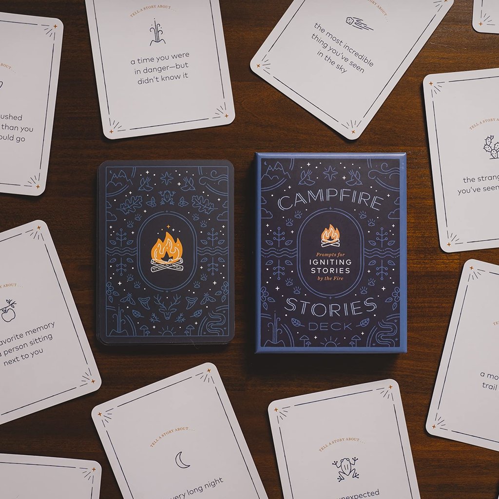 Campfire Stories Deck: Prompts for Igniting Conversation by the Fire