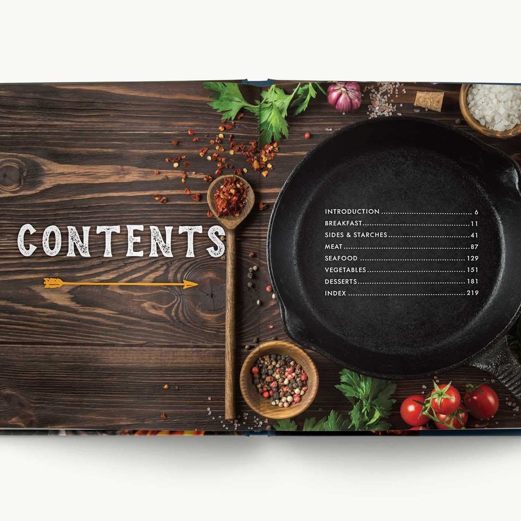 Cedar Mill Press The Campfire Cast Iron Cookbook: The Ultimate Cookbook of Hearty and Delicious Cast Iron Recipes