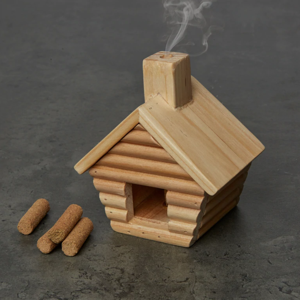 Kikkerland Little Cabin Incense Burner