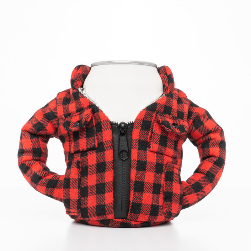 Beverage Flannel - Buffalo Red