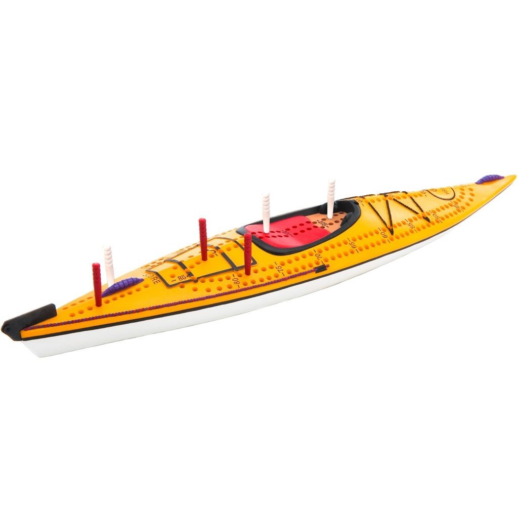 Inside Outside Games Kayak Cribbage Board