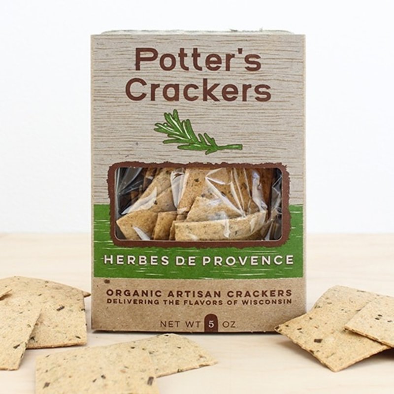 Potter's Crackers Potter's Crackers: Herbes de Provence (5 oz.)