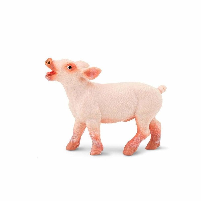 Animal Toy - Large White Pig