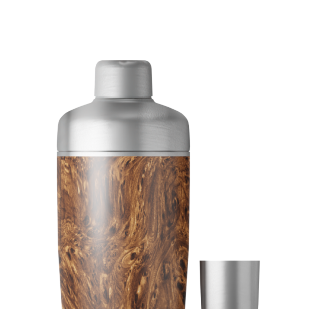 Shaker Set with Jigger - Teakwood