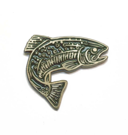 Enamel Pin - Trout Fish