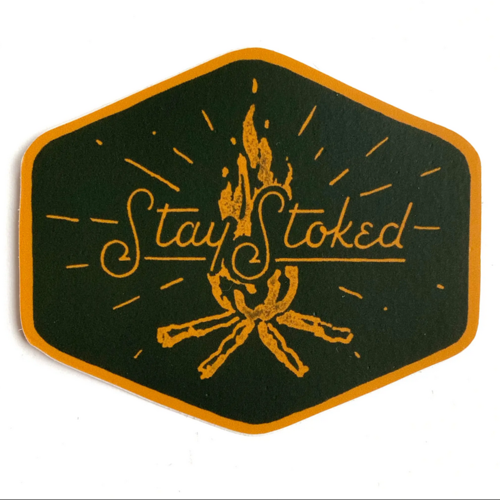The Wild Wander (Faire) Sticker - Stay Stoked Campfire