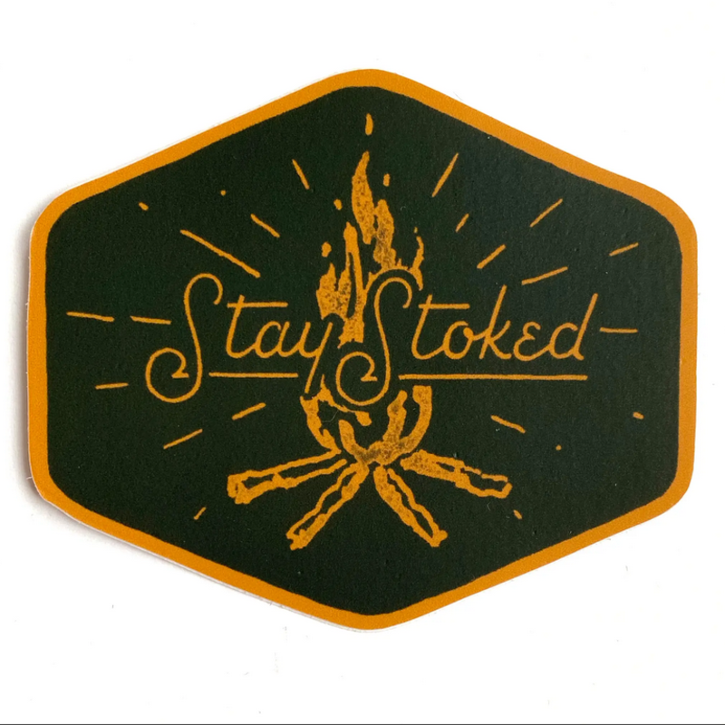 The Wild Wander (Faire) Sticker - Stay Stoked Campfire