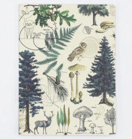 Softcover Lined Notebook (LG): Forest & Trees