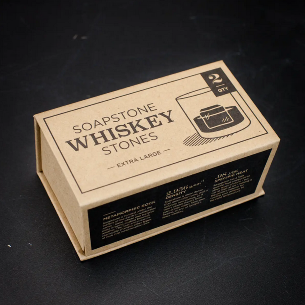 Cognitive Surplus Soapstone Whiskey Stones (Set of Two)