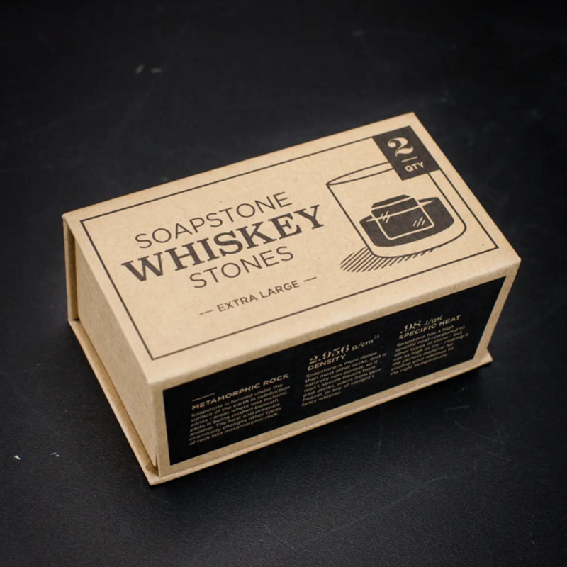 Soapstone Whiskey Stones (Set of Two)