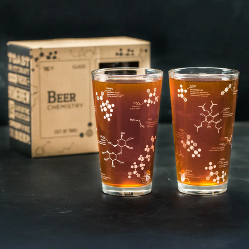 Pint Glass Set: The Science of Beer