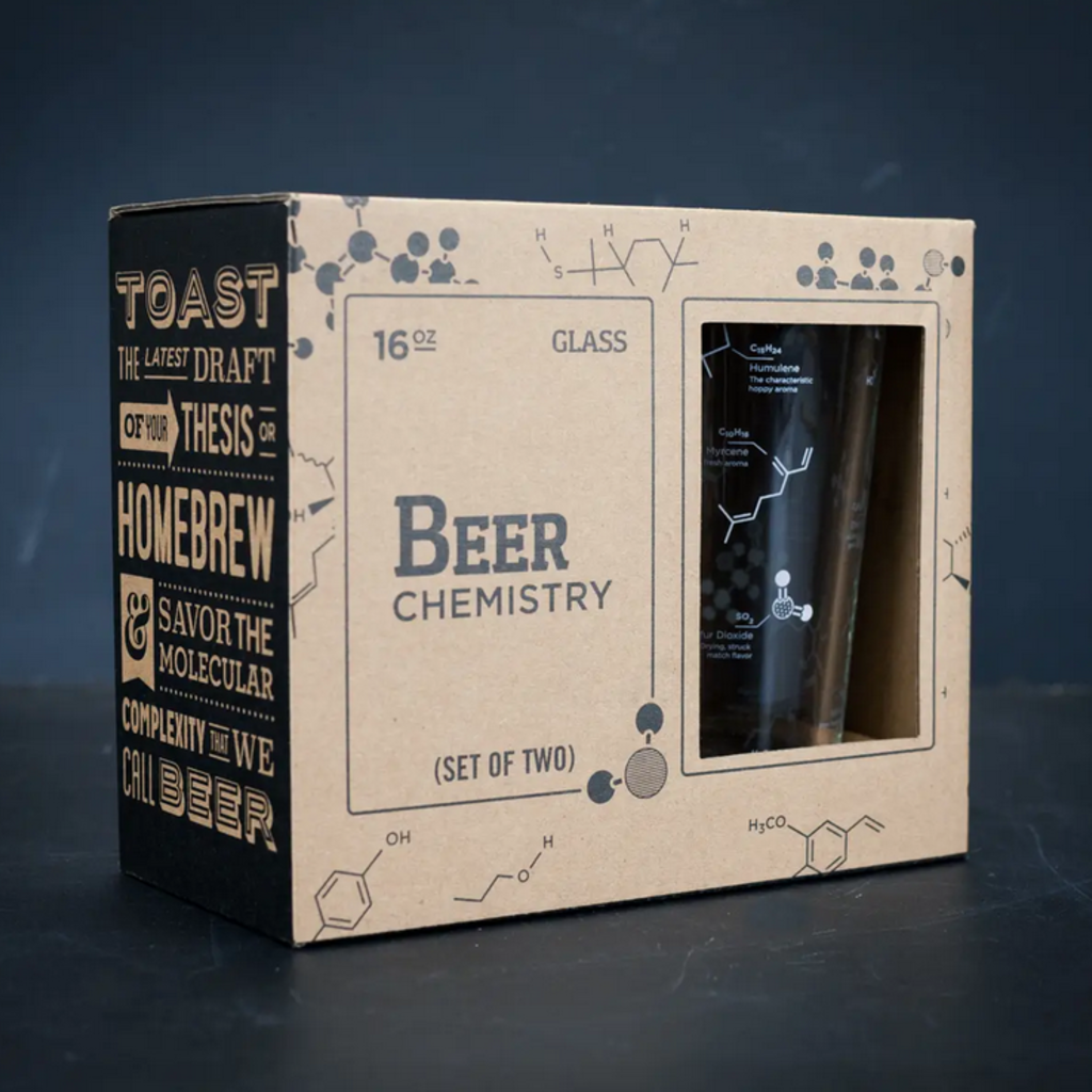 Pint Glass Set: The Science of Beer