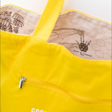 Cognitive Surplus Honey Bee Canvas Tote Bag