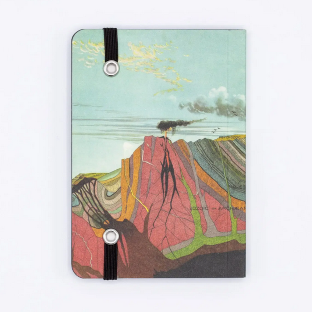 Cognitive Surplus Softcover Notebook: Layers of Geologic History