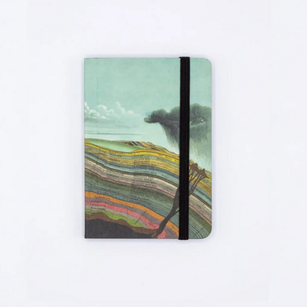 Cognitive Surplus Softcover Notebook: Layers of Geologic History