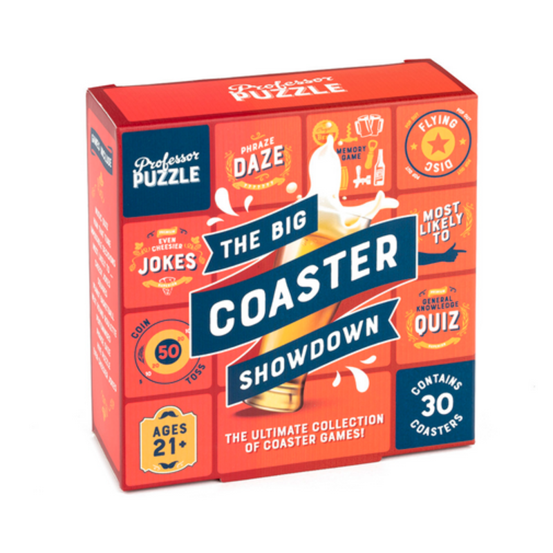 Professor Puzzle Beer Coaster Games