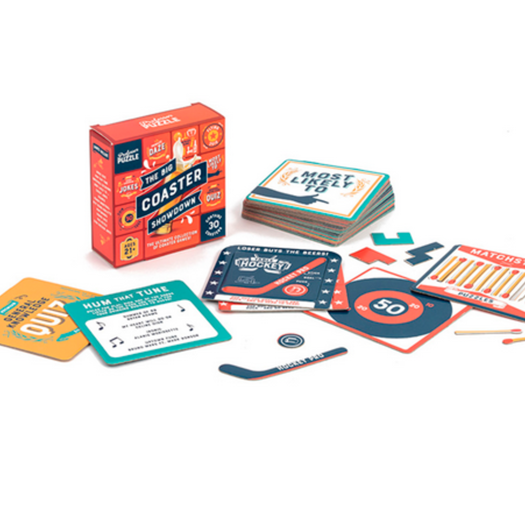 Professor Puzzle Beer Coaster Games