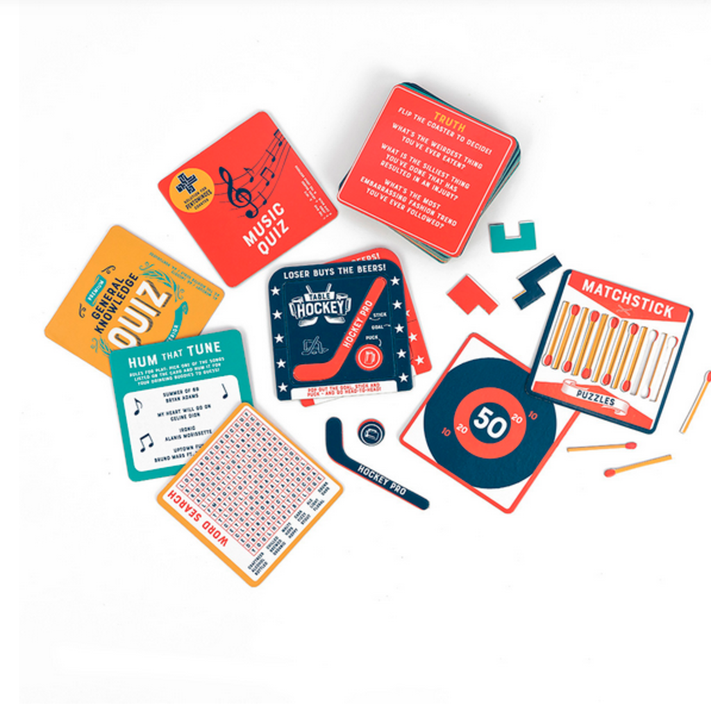 Professor Puzzle Beer Coaster Games