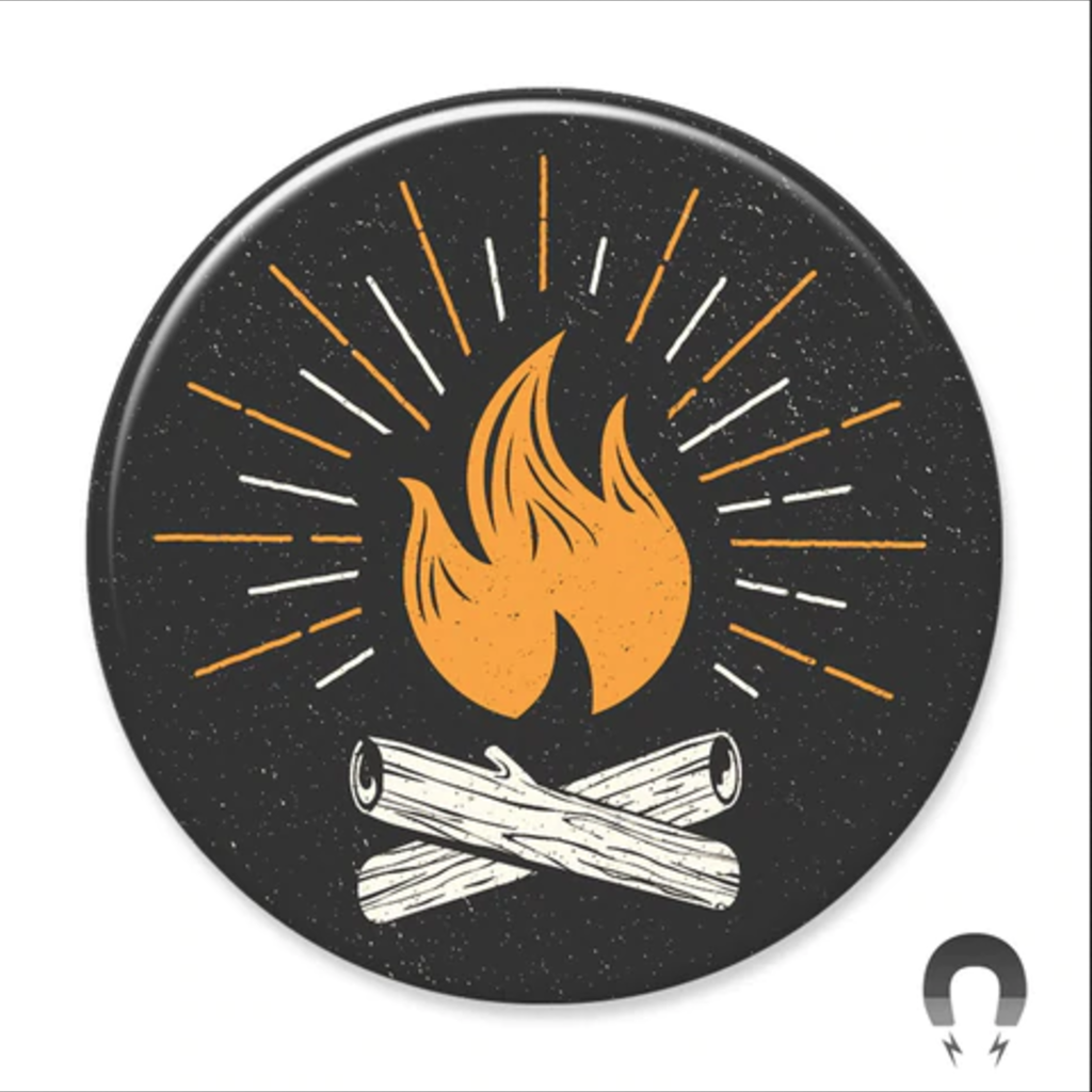 Badge Bomb Magnet - Campfire