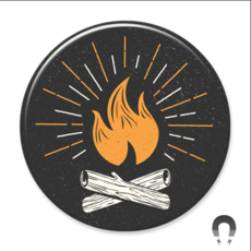 Badge Bomb Magnet - Campfire