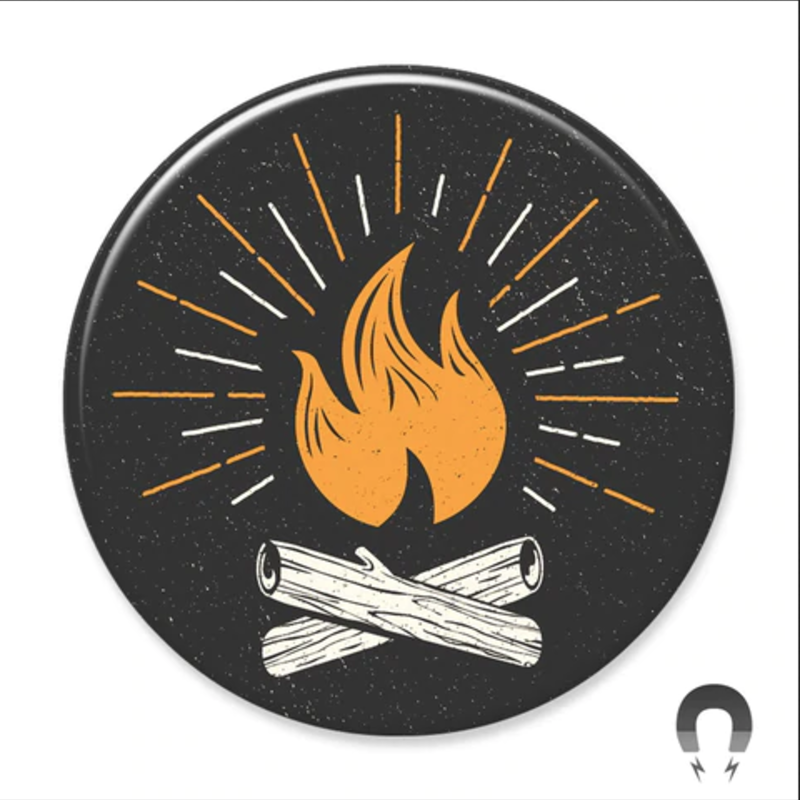 Badge Bomb Magnet - Campfire