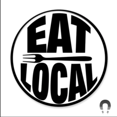 Badge Bomb Magnet - Eat Local