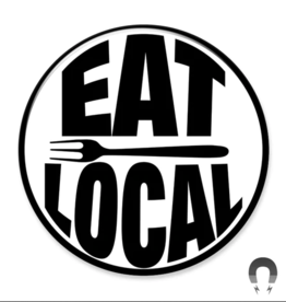 Badge Bomb Magnet - Eat Local