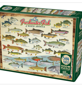Cobble Hill Puzzles Puzzle: Freshwater Fish of North America (1000 pc)