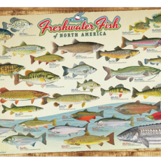 Cobble Hill Puzzles Puzzle: Freshwater Fish of North America (1000 pc)