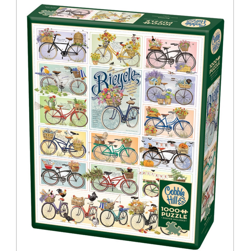 Cobble Hill Puzzles Puzzle: Bicycles (1000 pc)