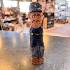 Denny Williams Wood Carving - Brewers Fan