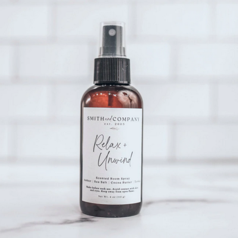 Smith & Co. Candles Room Spray - Relax & Unwind