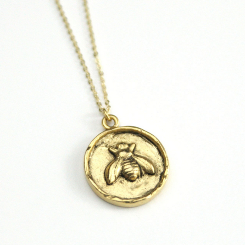Golden Bee - Gold Plated Necklace